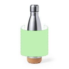 Bidón Acero Inoxidable 750ml | Alrededor del bidón | 125 x 100