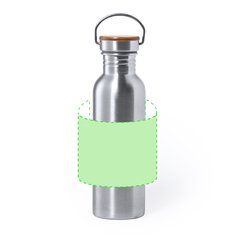 Bidón Acero Inoxidable 800ml | Alrededor del bidón | 125 x 120