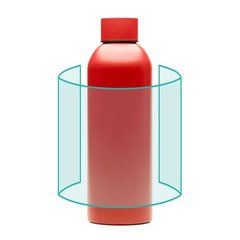 Bidón de acero inoxidable 800ml sublimable | ZONA2 | 210 x 120