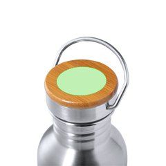 Bidón Acero Inoxidable 800ml | En el tapón | 40 x 40