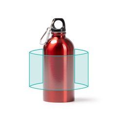 Bidón de acero inoxidable reciclado | ZONA2 | 200 x 90