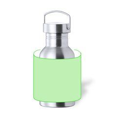 Bidón Acero Inoxidable Retro 500ml | Alrededor del bidón | 150 x 80