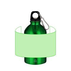 Bidón acero reciclado 500 ml con mosquetón | Area 1 | 200 x 80