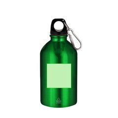 Bidón acero reciclado 500 ml con mosquetón | Area 4 | 50 x 50