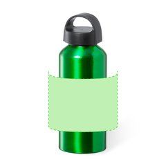 Bidón aluminio 500ml y tapón con asa | Alrededor del bidón | 180 x 80