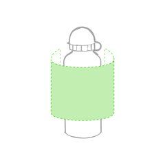 Bidón Aluminio 650ml con Capucha | Alrededor del bidón | 100 x 100