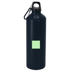 Bidón aluminio de 800 ml con mosquetón | Area 4 | 30 x 30