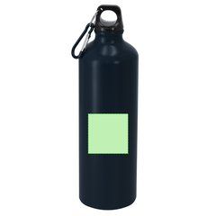 Bidón aluminio de 800 ml con mosquetón | Area 5 | 50 x 50