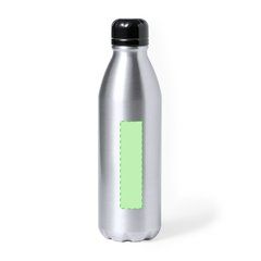 Bidón Aluminio sin BPA 750ml | Centrado en el frontal | 25 x 100