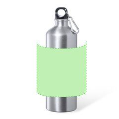 Bidón Aluminio Brillante 1L | Alrededor del bidón | 165 x 120