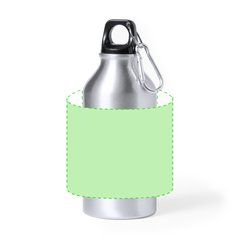 Bidón Aluminio Reciclado 400ml | Alrededor del bidón | 125 x 80