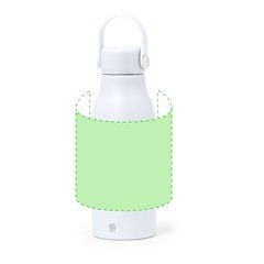 Bidón de aluminio reciclado 700ml | Alrededor del bidón | 100 x 100