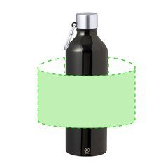 Bidón de Aluminio Reciclado 800 ml | Area 7 | 165 x 120