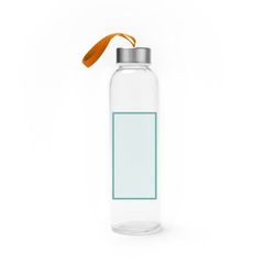 Bidón de cristal 500 ml con funda | ZONA2 | 60 x 100