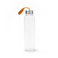 Bidón de cristal 500 ml con funda | ZONA4 | 25 x 7