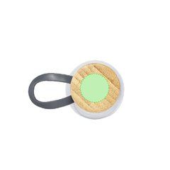 Bidón de cristal 500 ml con tapón de bambú | Area 1 | 25 x 25