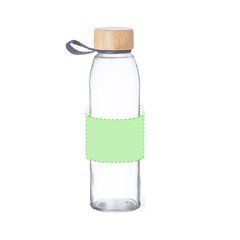 Bidón de cristal 500 ml con tapón de bambú | Area 5 | 70 x 70