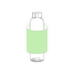 Bidón de Cristal 500ml | Alrededor del bidón | 100 x 100