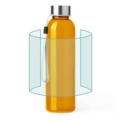 Bidón de cristal 500ml con cinta para transportar | ZONA2 | 150 x 120
