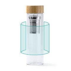 Bidón de cristal borosilicato 420ml | ZONA1 | 150 x 130