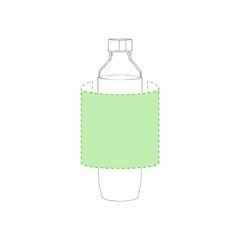 Bidón Cristal Borosilicato 850ml | Alrededor del Bidón | 200 x 100