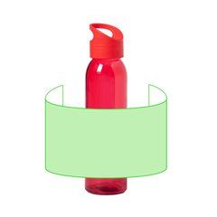 Bidón de Cristal BPA Free 470ml | Alrededor del bidón | 200 x 120