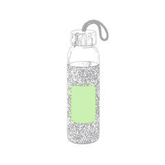 Bidón Cristal con Funda de Corcho | Centrado en la funda | 50 x 80