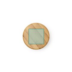 Bidón de cristal con funda y tapón de bambú | ZONA1 | 25 x 25