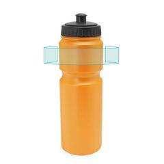 Bidón deportivo con 840 ml | ZONA1 | 210 x 20