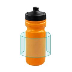 Bidón deportivo PE de 520 ml | ZONA2 | 120 x 80