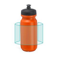 Bidón deportivo PE de 620 ml | ZONA2 | 200 x 80