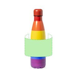 Bidón Inoxidable Multicolor 790 ml | Alrededor del bidón | 180 x 80