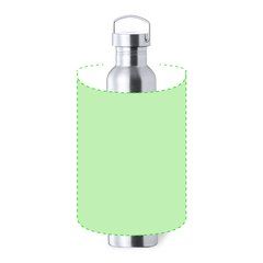 Bidón Jumbo 1,5L Acero Inoxidable | Alrededor del bidón | 230 x 150