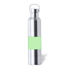 Bidón Jumbo 1,5L Acero Inoxidable | Centrado en el frontal | 50 x 50
