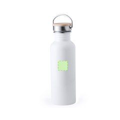 Bidón Retro 800ml Acero Inoxidable | En el frente | 30 x 30