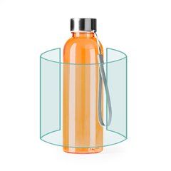 Bidón RPET 600 ml con cuerpo translúcido | ZONA1 | 150 x 125