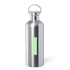 Bidón Térmico 1,5L Acero Inox | Centrado en el frontal | 20 x 100