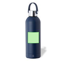 Bidón Térmico 500ml Acero Inox | Centrado en el frontal | 25 x 20