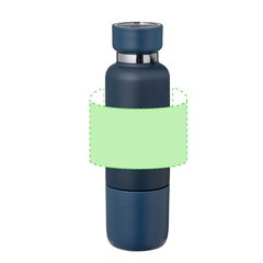 Bidón Térmico 550ml con Lanyard y Vaso | Area 3 | 190 x 80