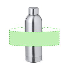 Bidón Térmico Acero Inox 500ml | Area 7 | 210 x 80