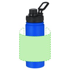 Bidón térmico acero reciclado 550ml con dosificador | Area 7 | 100 x 100