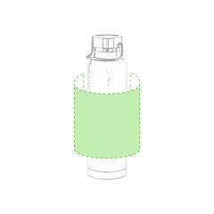 Bidón Térmico Aislante 650ml | Alrededor del bidón | 165 x 120
