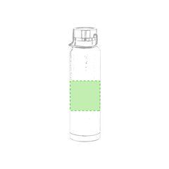 Bidón Térmico Aislante 650ml | En el frente | 70 x 70