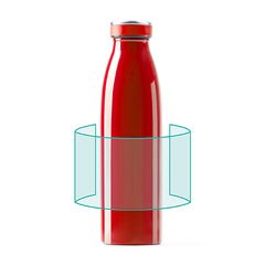 Bidón térmico de doble pared 500 ml | ZONA2 | 180 x 80