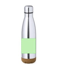 Bidón Térmico Inox 500ml Base Corcho | Area 4 | 70 x 70