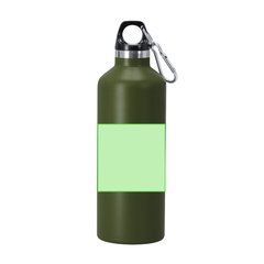 Bidón térmico mate 500ml de doble pared y mosquetón | Area 5 | 70 x 70