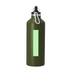 Bidón térmico mate 500ml de doble pared y mosquetón | Area 8 | 20 x 100