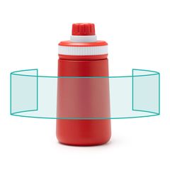 Bidón termo de acero inox 350 ml con pajita | ZONA2 | 210 x 70