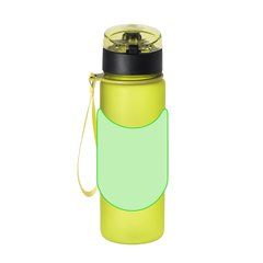 Bidón de Tritan 500ml con animales y tapa de resorte | Area 1 | 70 x 100