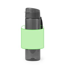 Bidón Tritán 600ml | Alrededor del Bidón | 180 x 100